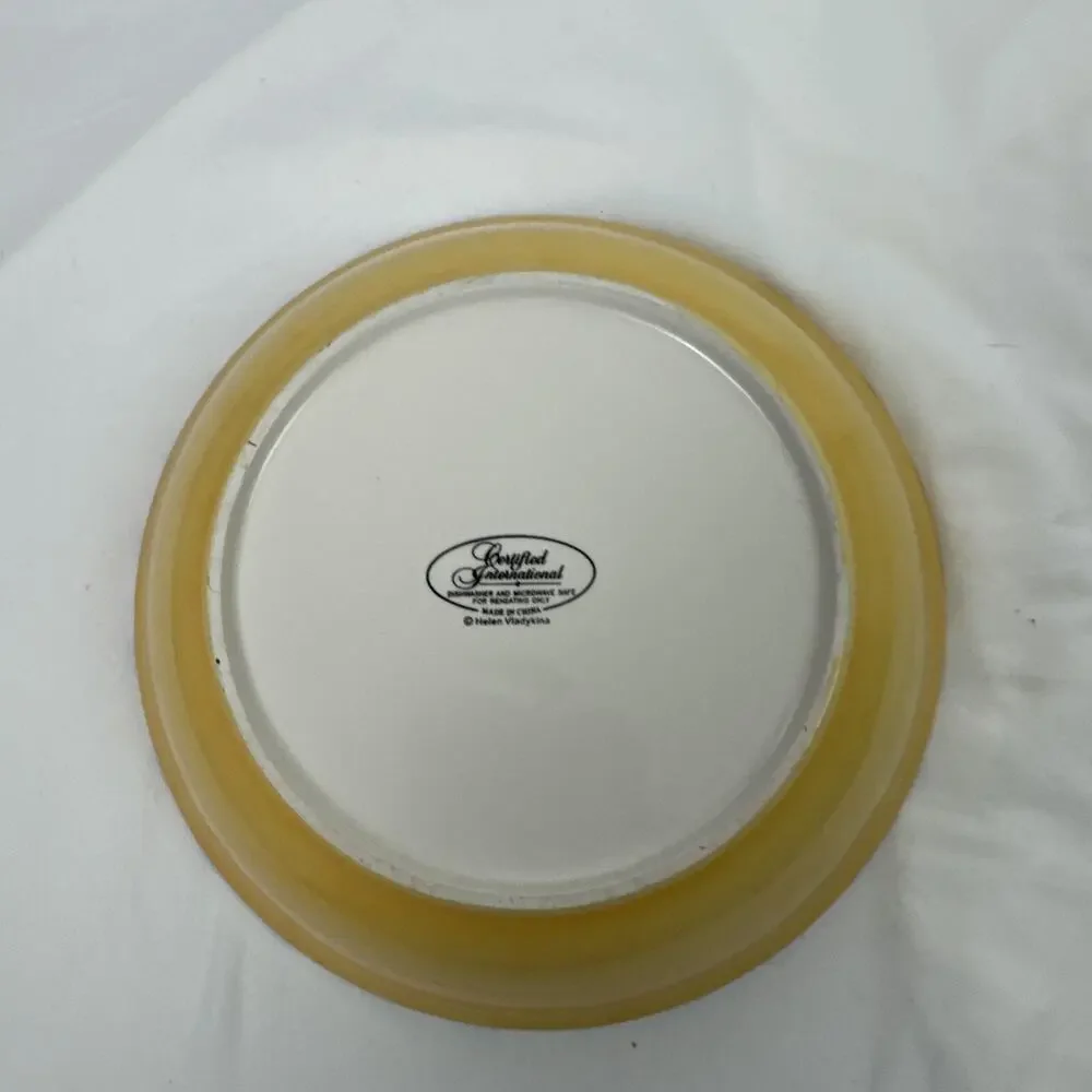 Certified International Vegetables Serving Bowl 9”